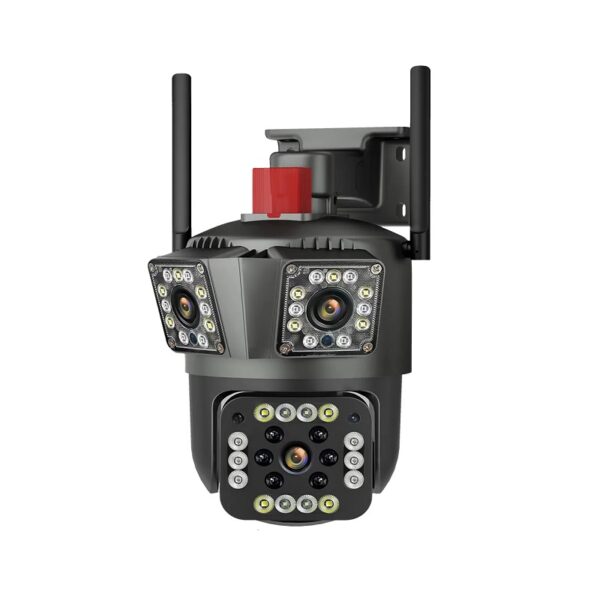 Κάμερα ασφαλείας IP - Triple - WiFi - V380 - 008005 - GoodFlix