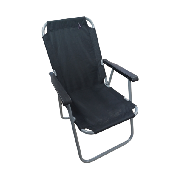 Πτυσσόμενη καρέκλα camping - 1257 - 100045 - Black - GoodFlix
