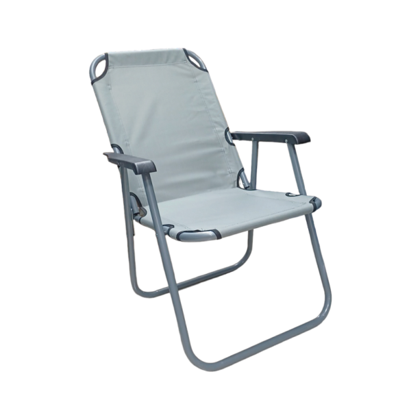 Πτυσσόμενη καρέκλα camping - 1257 - 100045 - Grey - GoodFlix
