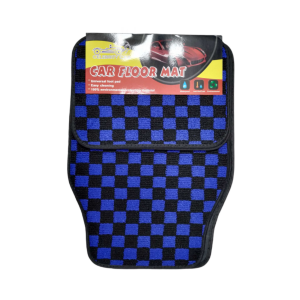 Πατάκια αυτοκινήτου - 4pcs - GZ01 - 122384 - Blue - GoodFlix
