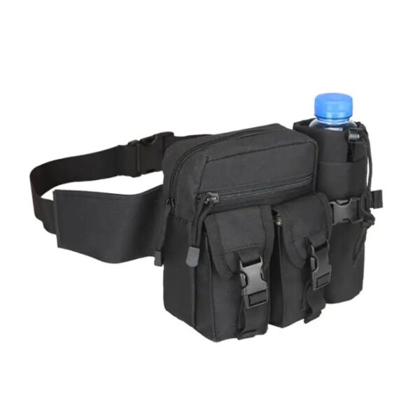 Τσάντα εκστρατείας μέσης - BL083 - 270522 - Black - GoodFlix