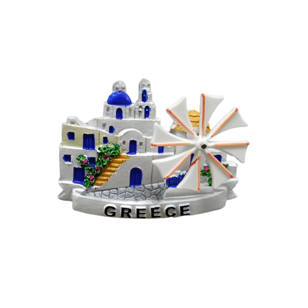 Tουριστικό μαγνητάκι Souvenir – Σετ 12pcs - Resin Magnet - Greece - 678179 - GoodFlix