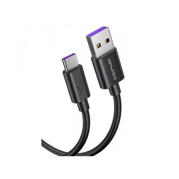 Καλώδιο φόρτισης & data - Type-C - CL-113T - Fast Charge - 5A - AWEI - 887936 - GoodFlix