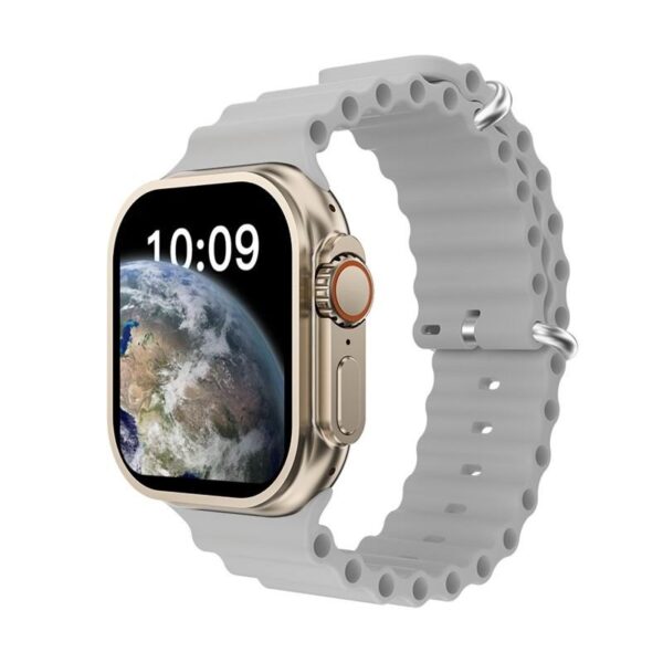 Σετ Smartwatch με 4 λουράκια - LG81 Ultra - 065110 - White - GoodFlix