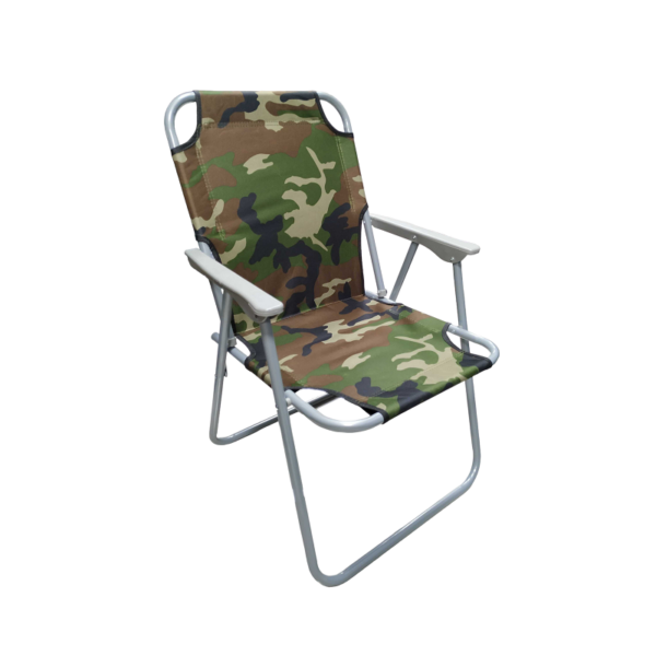 Πτυσσόμενη καρέκλα camping - 1601 - 100052 - Army Green - GoodFlix