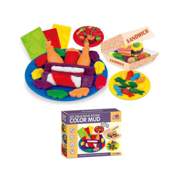 Σετ κατασκευών DIY με πλαστελίνη - Delicious Picnic - 5838-42 - 310404 - GoodFlix