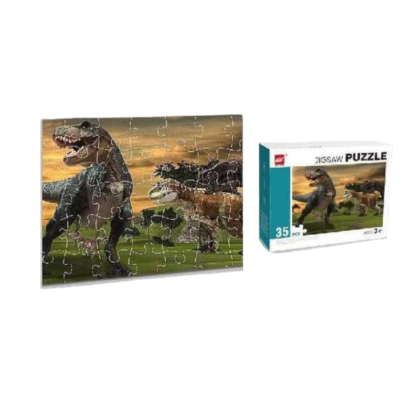 Παιδικό puzzle 35 κομματιών - Dinosaurs - GXF035-1335 - 310435 - GoodFlix