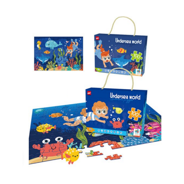 Παιδικό puzzle 100 κομματιών - Undersea World - 61007 - 310445 - GoodFlix