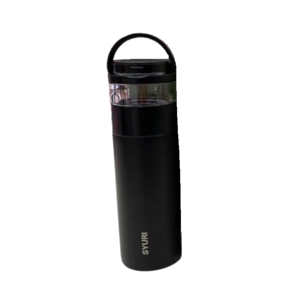 Φορητό παγούρι-θερμός - ZF017 - 420ml - 640178 - Black - GoodFlix