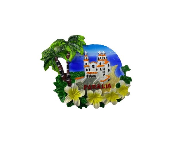 Tουριστικό μαγνητάκι Souvenir – Σετ 12pcs - Resin Magnet - Paralia - 678118 - GoodFlix