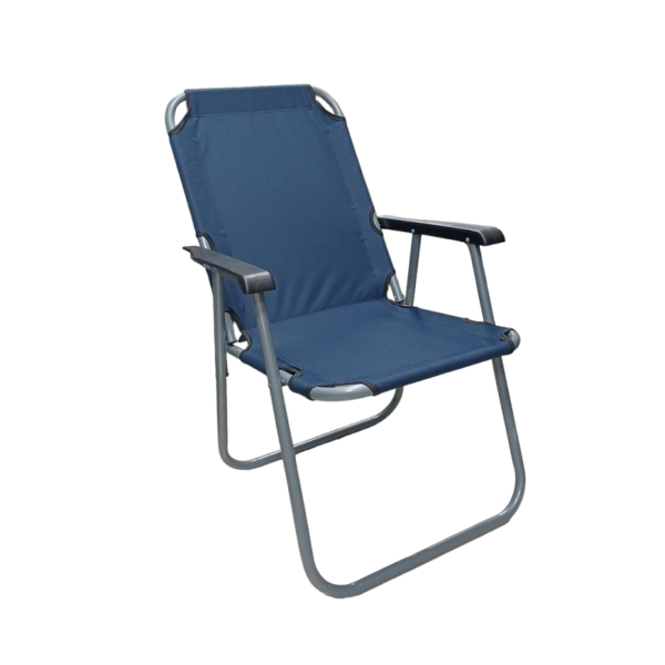 Πτυσσόμενη καρέκλα camping - 1257 - 100045 - Dark Blue - GoodFlix