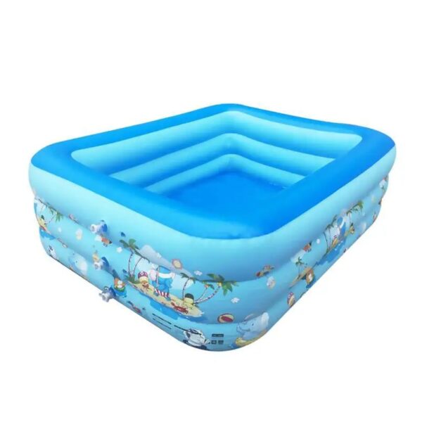 Παιδική φουσκωτή πισίνα - SL-C026 - 160*130*60cm - 151790 - Blue - GoodFlix