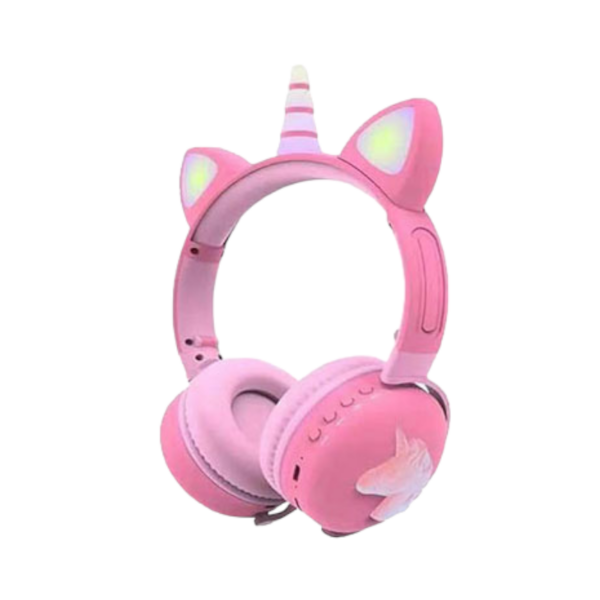 Ασύρματα ακουστικά - Unicorn Headphones - ME17 - 258606 - Pink - GoodFlix