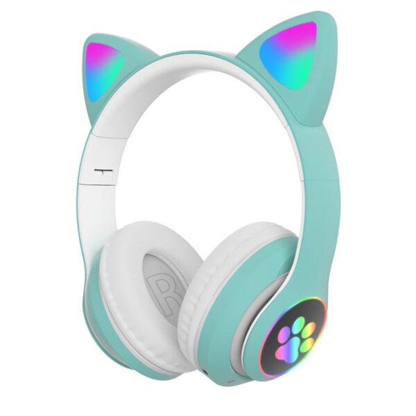 Ασύρματα ακουστικά - Cat Headphones - ST23M - 323230 - Green - GoodFlix