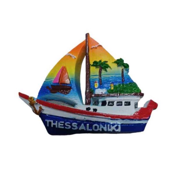 Tουριστικό μαγνητάκι Souvenir - Σετ 12pcs - Resin Magnet - Thessaloniki - 678339 - GoodFlix