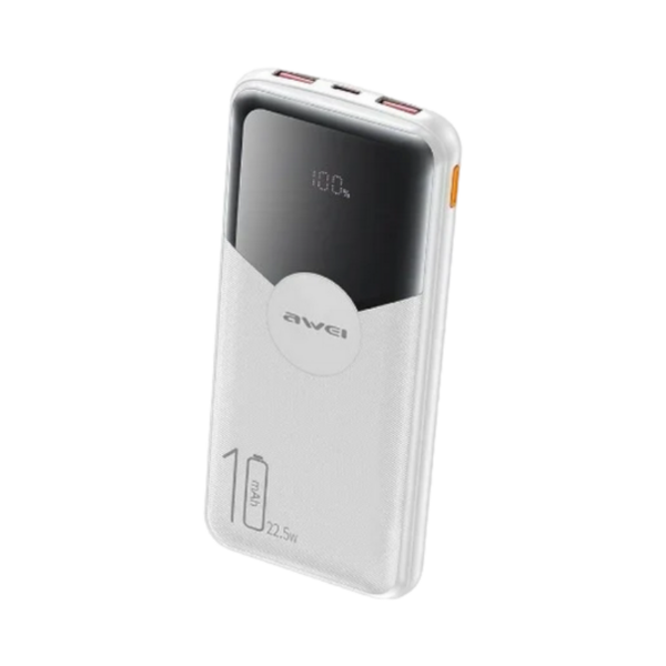 Powerbank - P63K - 10.000mah - 22.5W - AWEI - 009874 - White - GoodFlix