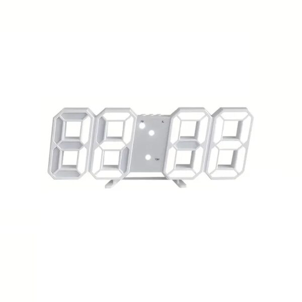 Ψηφιακό ρολόι – Ξυπνητήρι - 6609 - 466097 - White - GoodFlix