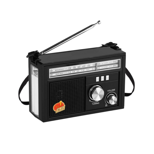 Επαναφορτιζόμενο ραδιόφωνο - EC-2130BT - 821286 - Black - GoodFlix