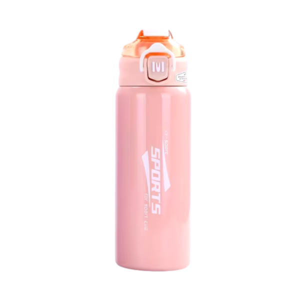 Φορητό παγούρι-θερμός - 600ml - 123705 - Pink - GoodFlix