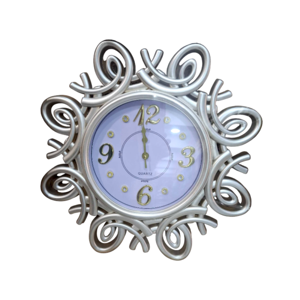 Ρολόι τοίχου Vintage - 862T - 008625 - Silver - GoodFlix