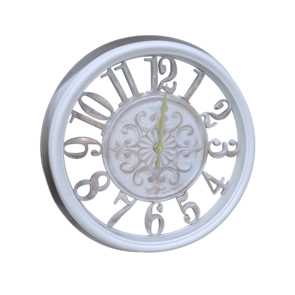 Ρολόι τοίχου - 650 LK - 026506 - White - GoodFlix