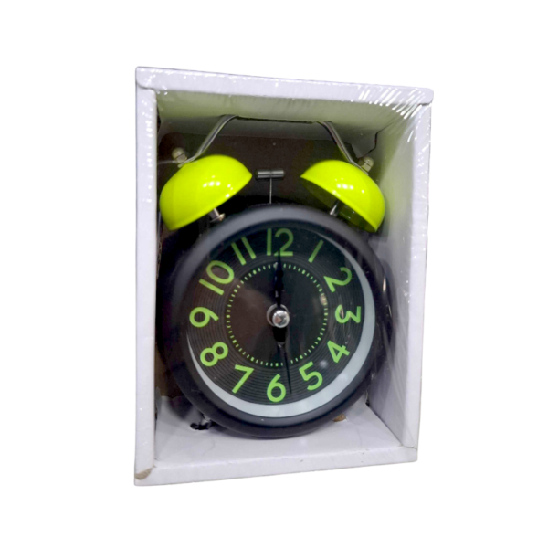Επιτραπέζιο ρολόι - Ξυπνητήρι - 3301-10 - 301103 - Yellow - GoodFlix