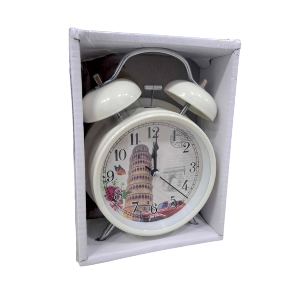 Επιτραπέζιο ρολόι - Ξυπνητήρι - 8806T-6 - 880669 - White - GoodFlix