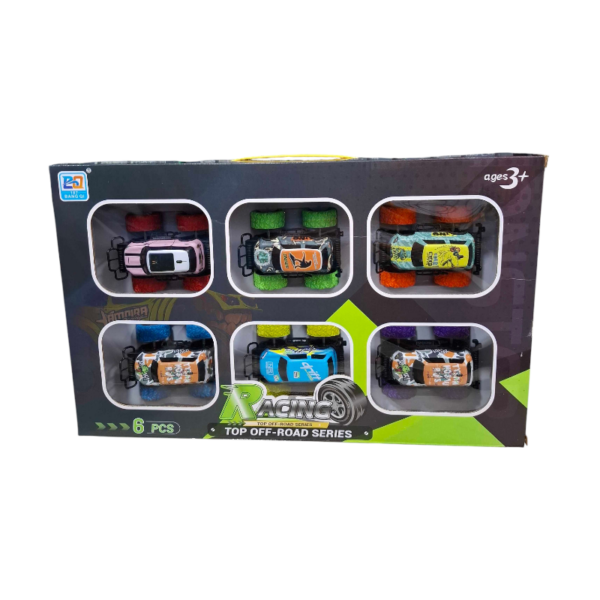 Σετ μεταλλικά αυτοκινητάκια Τζιπ - BQ187-5 - 6pcs - 922223 - GoodFlix