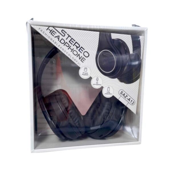 Ασύρματα ακουστικά - Headphones - SAZ-A13 - 541136 - Black - GoodFlix