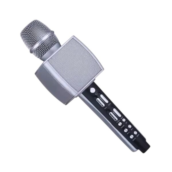 Ασύρματο μικρόφωνο Karaoke με ηχείο - YS-92 - 885222 - Silver - GoodFlix