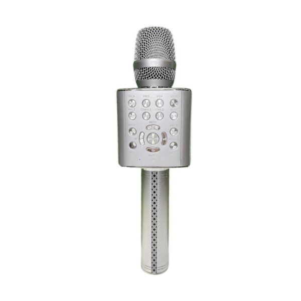 Ασύρματο μικρόφωνο Karaoke με ηχείο - YS-96 - 885260 - Silver - GoodFlix