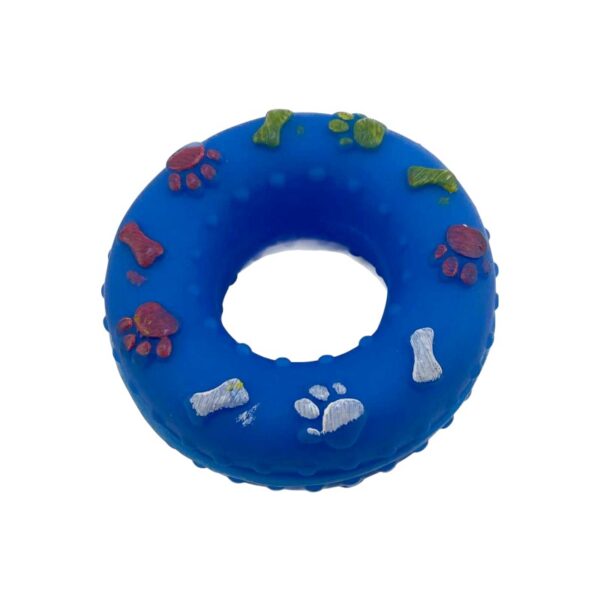 Παιχνίδι σκύλου Latex κρίκος - 14cm - 12pcs - 550329 - GoodFlix