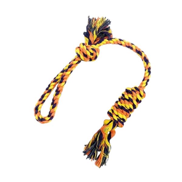 Παιχνίδι σκύλου σχοινί με κόμπους - 50cm - 12pcs - 550623 - GoodFlix