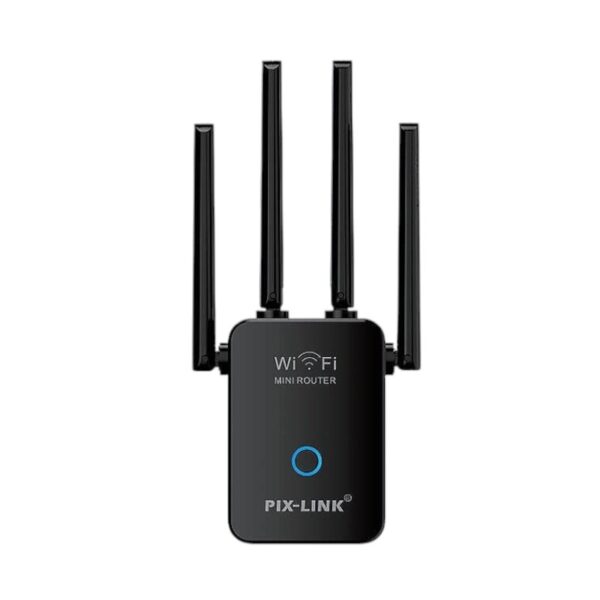 Ενισχυτής σήματος Wifi - Wifi Repeater – PIX-LINK - LV-WR32Q - 812013 - Black - GoodFlix