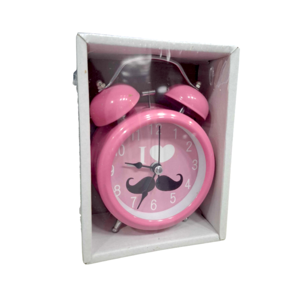 Επιτραπέζιο ρολόι - Ξυπνητήρι - 3301-3 - 330109 - Pink - GoodFlix