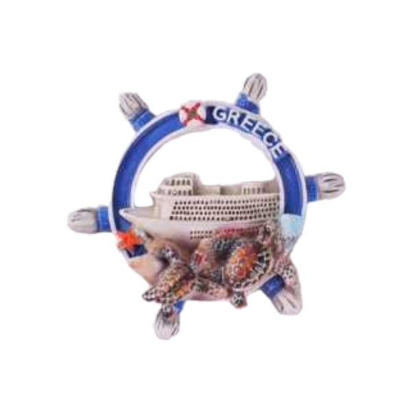 Tουριστικό μαγνητάκι Souvenir - Σετ 12pcs - Resin Magnet - Greece - 678398 - GoodFlix