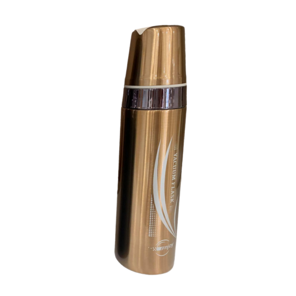 Φορητό παγούρι-θερμός με ποτήρι - 750ml - 954279 - Gold - GoodFlix