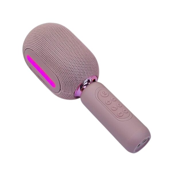 Ασύρματο μικρόφωνο Karaoke με ηχείο - KMC-300 - 014567 - Pink - GoodFlix