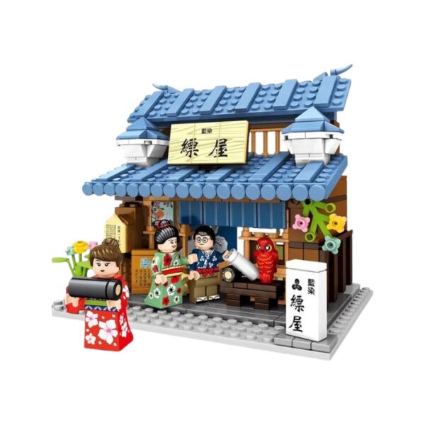 Σετ κατασκευών DIY με τουβλάκια - Chinese Shop - 601086 - 120114 - GoodFlix