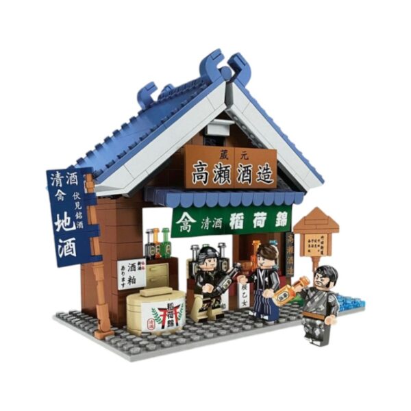 Σετ κατασκευών DIY με τουβλάκια - Chinese Shop - 601069 - 120115 - GoodFlix
