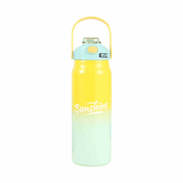 Φορητό παγούρι-θερμός - 1800ml - 123712 - Yellow/Light Blue - GoodFlix