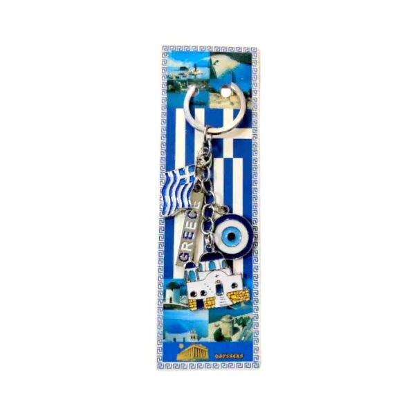 Τουριστικό μπρελόκ Souvenir - Σετ 12pcs - Greece - 127166 - GoodFlix