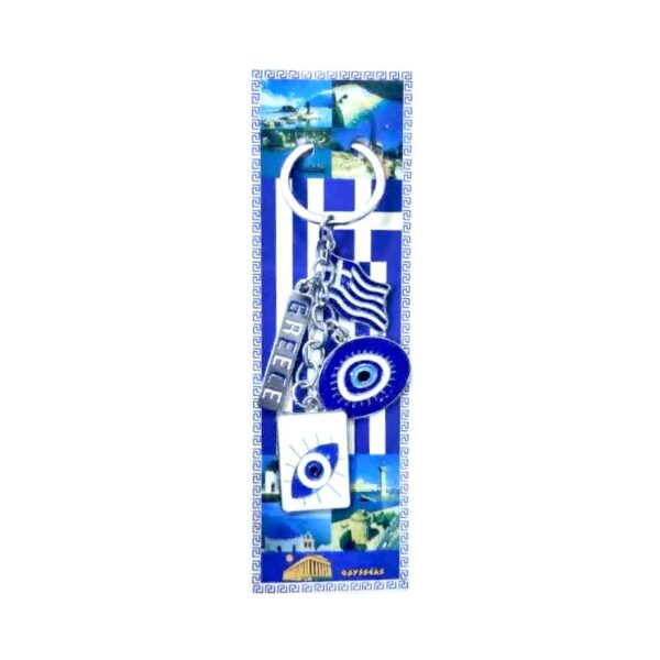 Τουριστικό μπρελόκ Souvenir - Σετ 12pcs - Greece - 127185 - GoodFlix