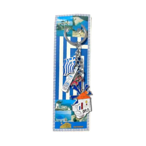 Τουριστικό μπρελόκ Souvenir - Σετ 12pcs - Greece - 127205 - GoodFlix
