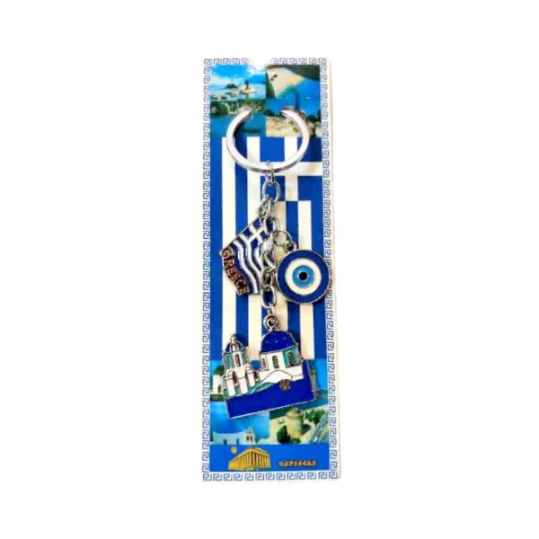 Τουριστικό μπρελόκ Souvenir - Σετ 12pcs - Greece - 127250 - GoodFlix