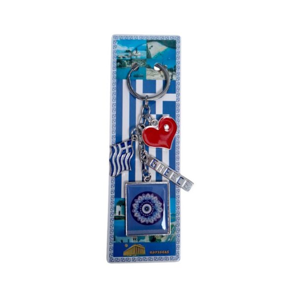 Τουριστικό μπρελόκ Souvenir - Σετ 12pcs - Greece - 127257 - GoodFlix