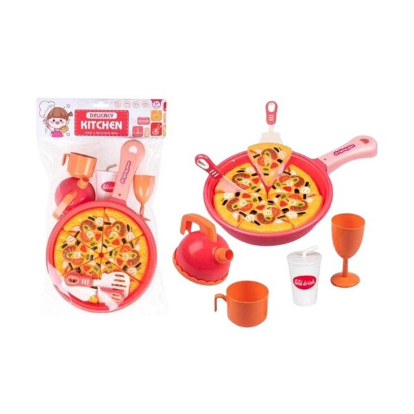Σετ κοπής τροφίμων με αξεσουάρ - Pizza - 1056 - 215222 - GoodFlix