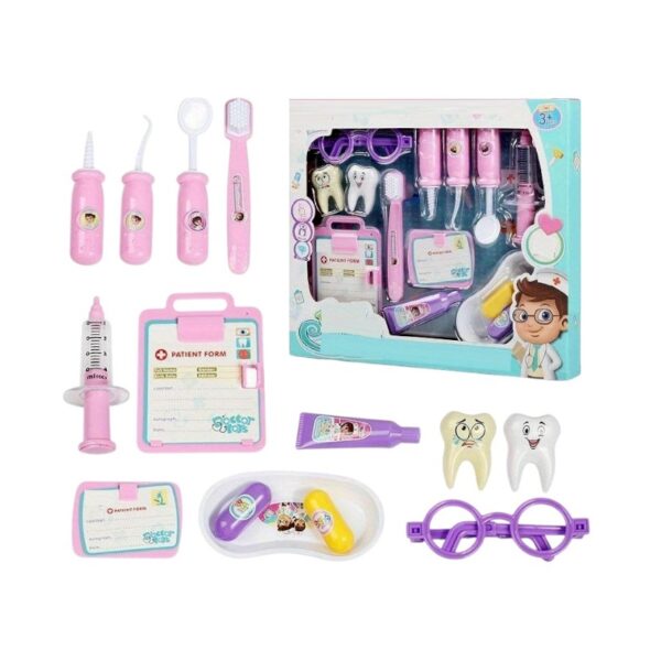 Παιδικό σετ οδοντιατρικής - DF546-45B - 14pcs - 215239 - GoodFlix