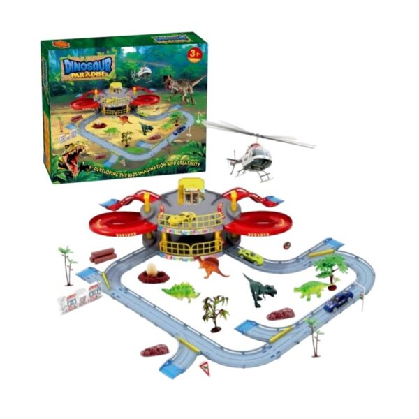 Πίστα αυτοκινητόδρομος - Parking - Dinosaur - T320-A - 215653 - GoodFlix