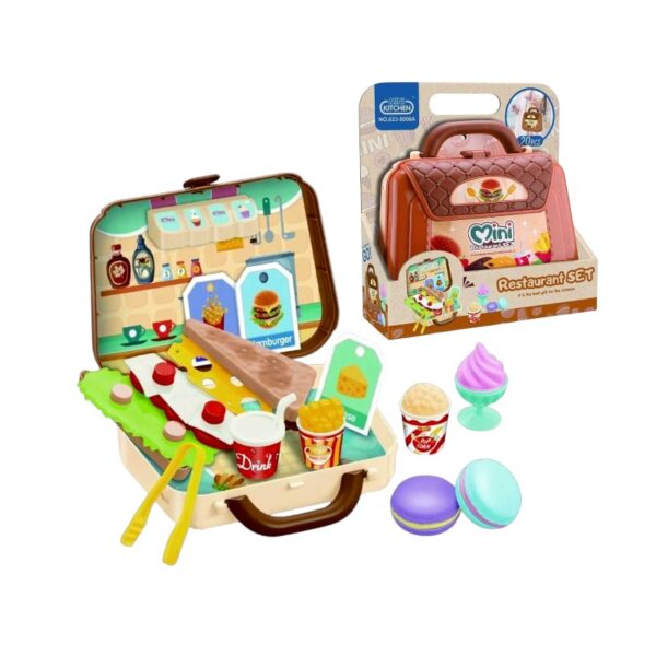 Σετ βαλιτσάκι Fast Food DIY - 5008A - 215730 - GoodFlix
